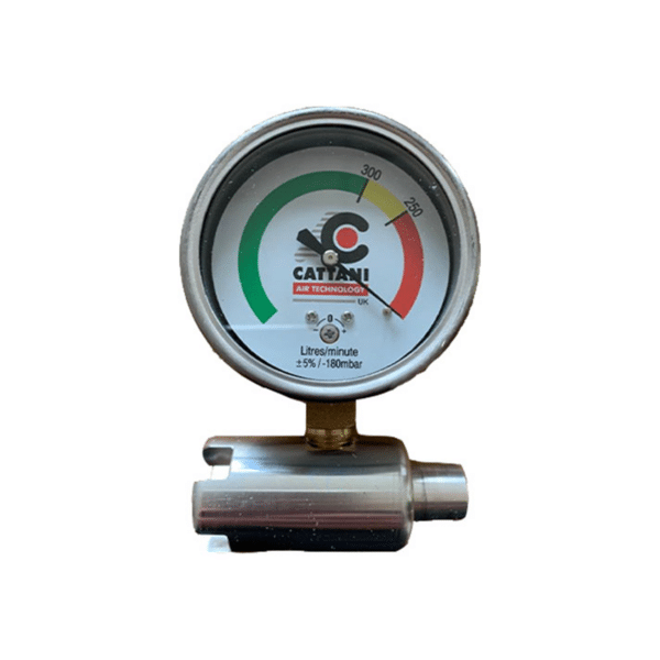 Cattani suction flow gauge
